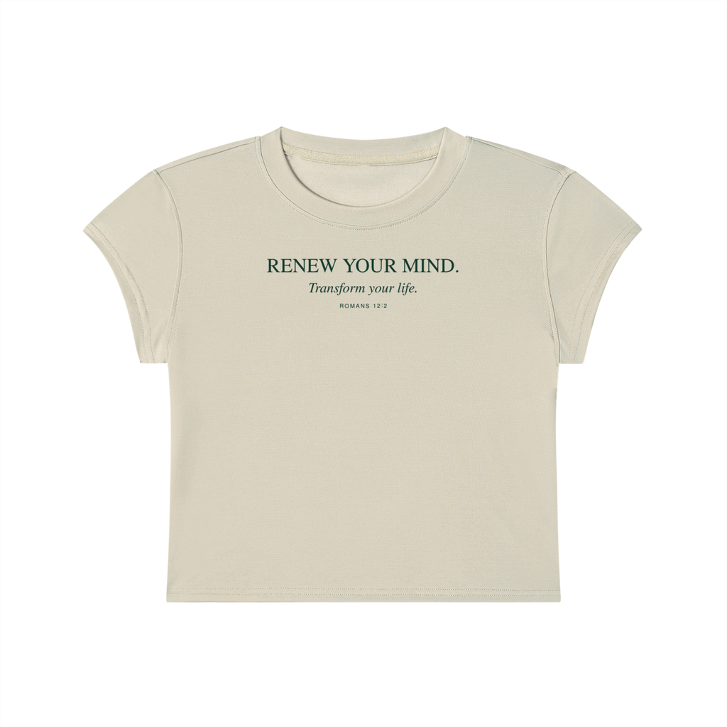 Next Best Choice Women's Slim-Fit Cropped T-Shirt