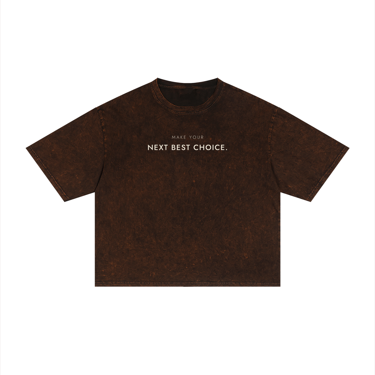 Your Next Best Choice Mineral Wash Boxy T-Shirt