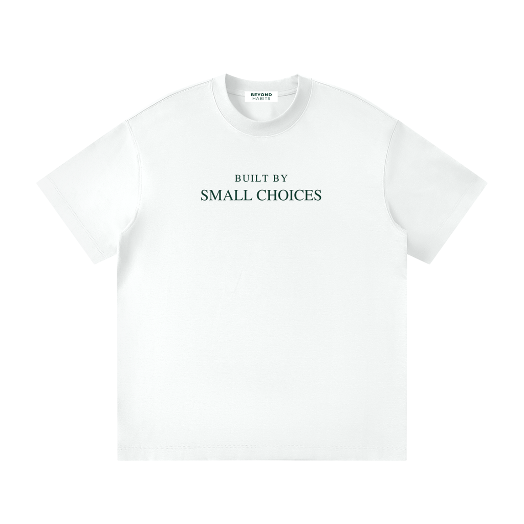 Built by Small Choices Unisex Loose Fit Crewneck T-Shirt