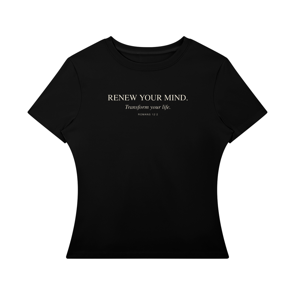 Renew Your Mind Women's Slim Fit Performance T-Shirt