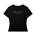 Renew Your Mind Women's Slim Fit Performance T-Shirt